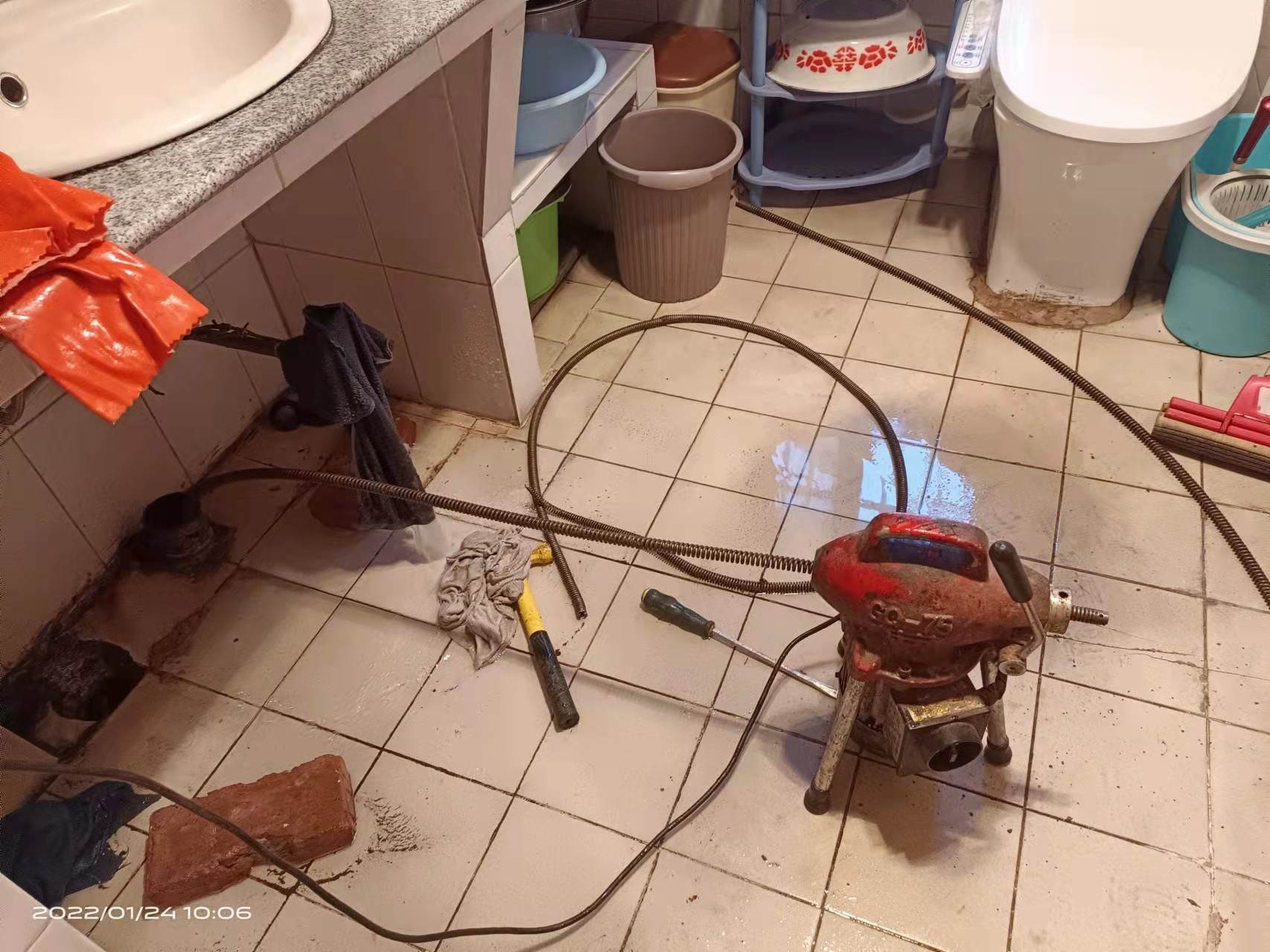 宁津疏通厨房下水道，地漏疏通